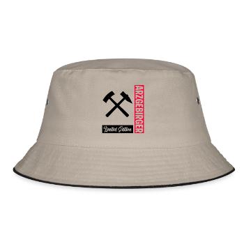 Erzgebirger Limitiert - Bucket Hat - Khaki/Schwarz - Vorne