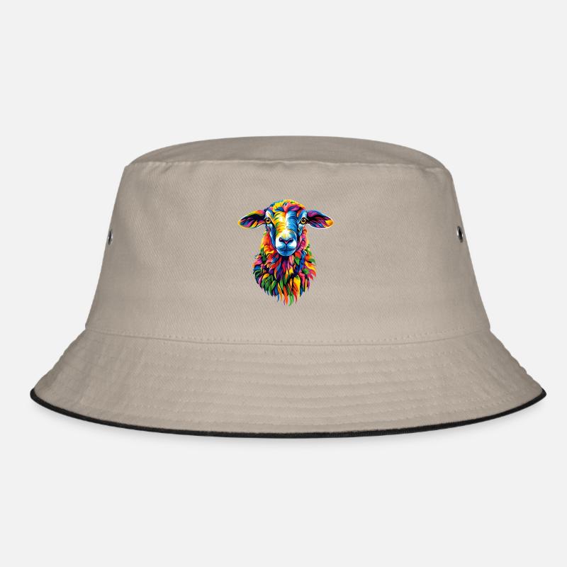 Schaf Lamm Schäfchen Hausschaf Schäfer Süße Schafe Bucket Hat