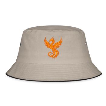 Phoenix - Bucket Hat - khaki/black - Front