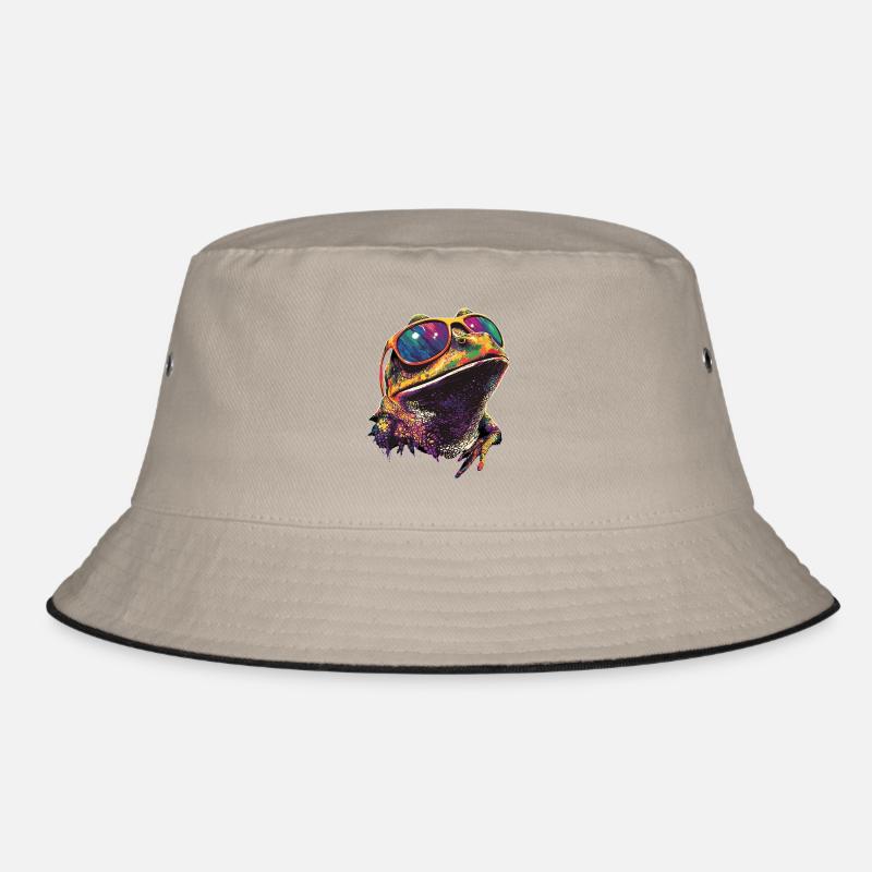 Frog Little Toad Tree Frog Frog Prince Frogs Bucket Hat