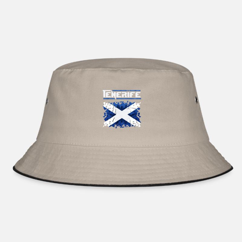 Tenerife Flag Design on Mutation Bucket Hat