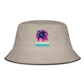 Taranteln Tarantel - Bucket Hat - Khaki/Schwarz - Vorne