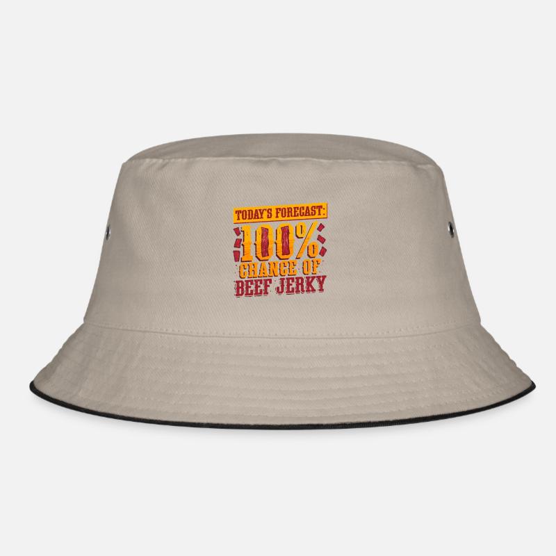 Beef Jerky Trockenfleisch Biltong Pemmikan Bucket Hat