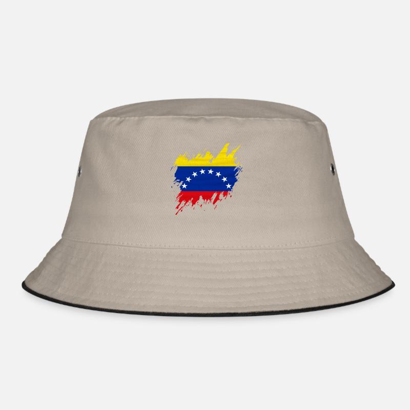 Drapeau du Venezuela, style déchiré Bob