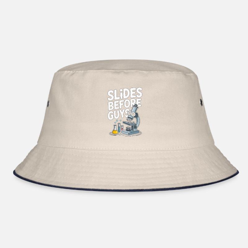Lab Technician Slides Before Guys Laboratory Work Bucket Hat