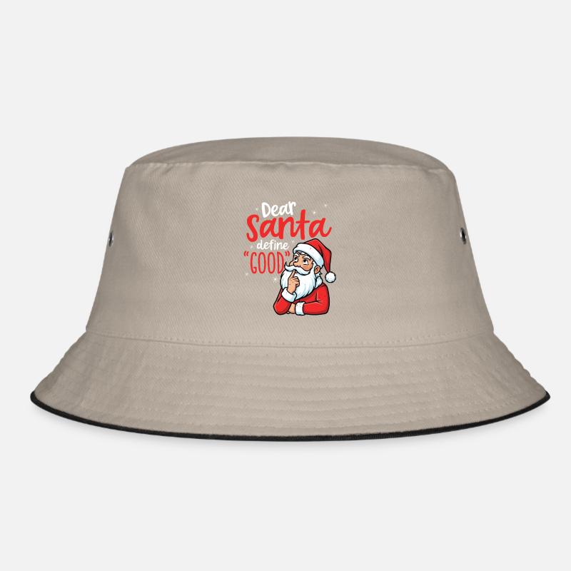 Funny, dear Santa, define good Bucket Hat
