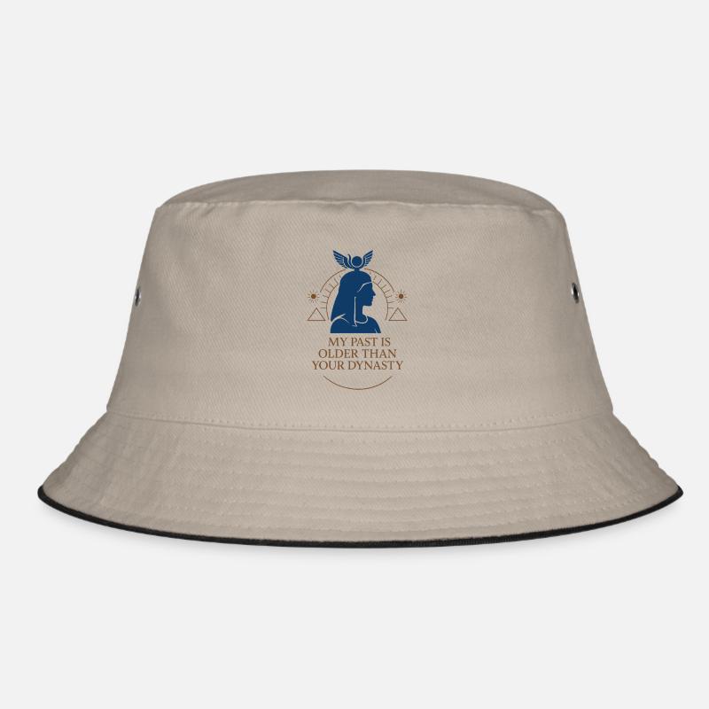 Pharaoh Archaeology in Ancient Egypt Bucket Hat