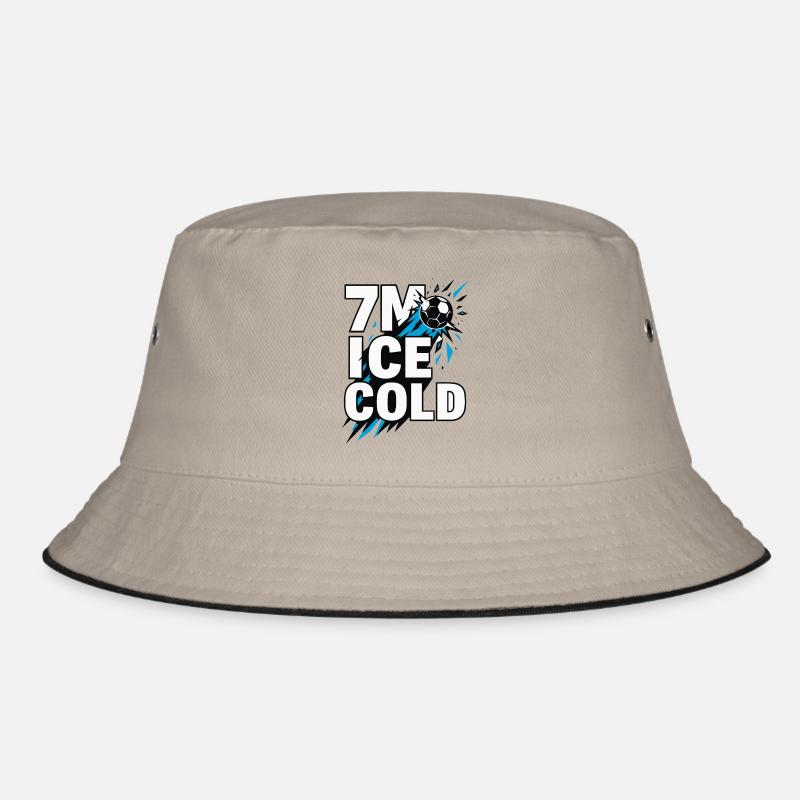 Handball 7 Meter, I c e Cold, Nervenstark Bucket Hat