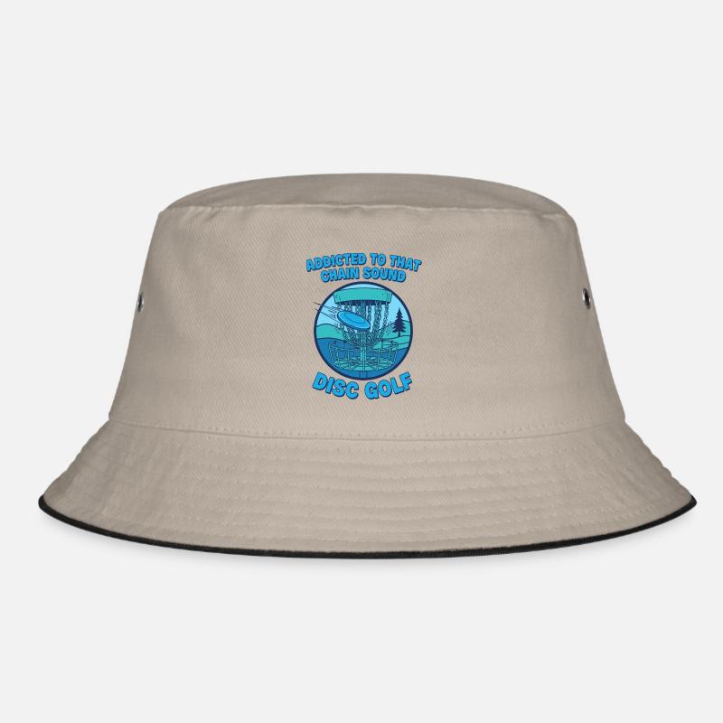Addicted To That Chain Sound Disc Golf Disc Golfer Bucket Hat
