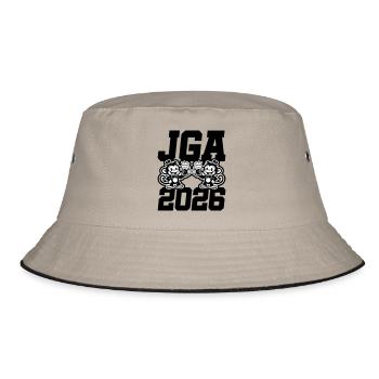 Singes de la fête de garçon Jga 2026 - Bob - kaki/noir - Devant