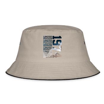 LIMITED EDITION 1974 52 YEARS 52ND BIRTHDAY - Bucket Hat - khaki/black - Front