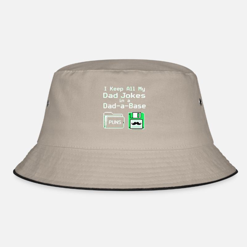 Je garde toutes mes blagues de papa dans une base de papa - Bob - kaki/noir