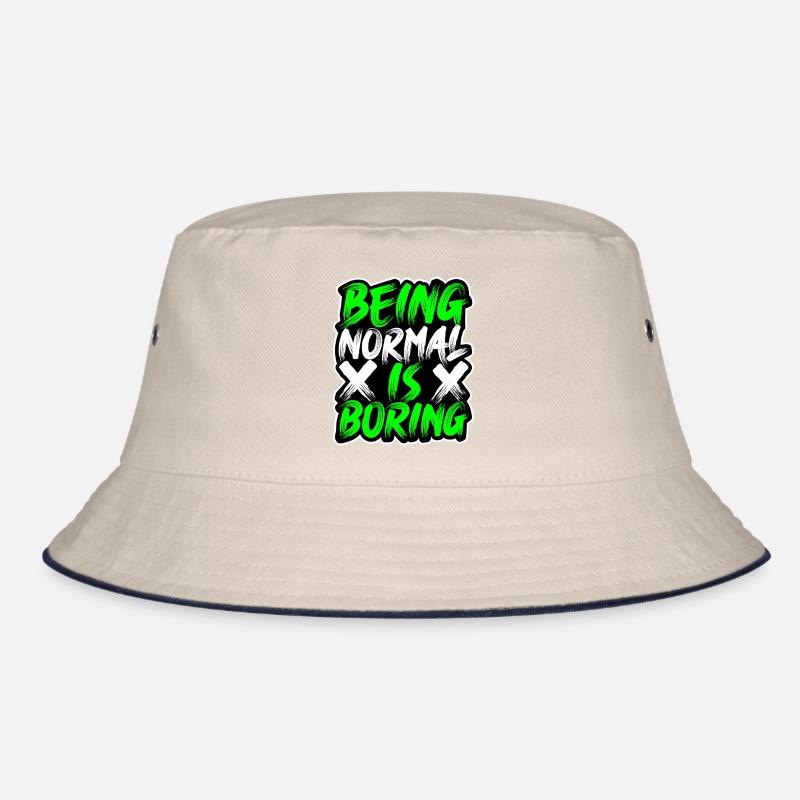 Normal-Sein-ist-Langweilig Bucket Hat