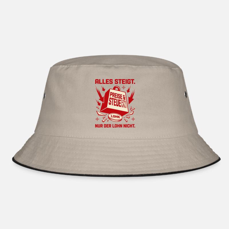 Everything rises except the wages Bucket Hat