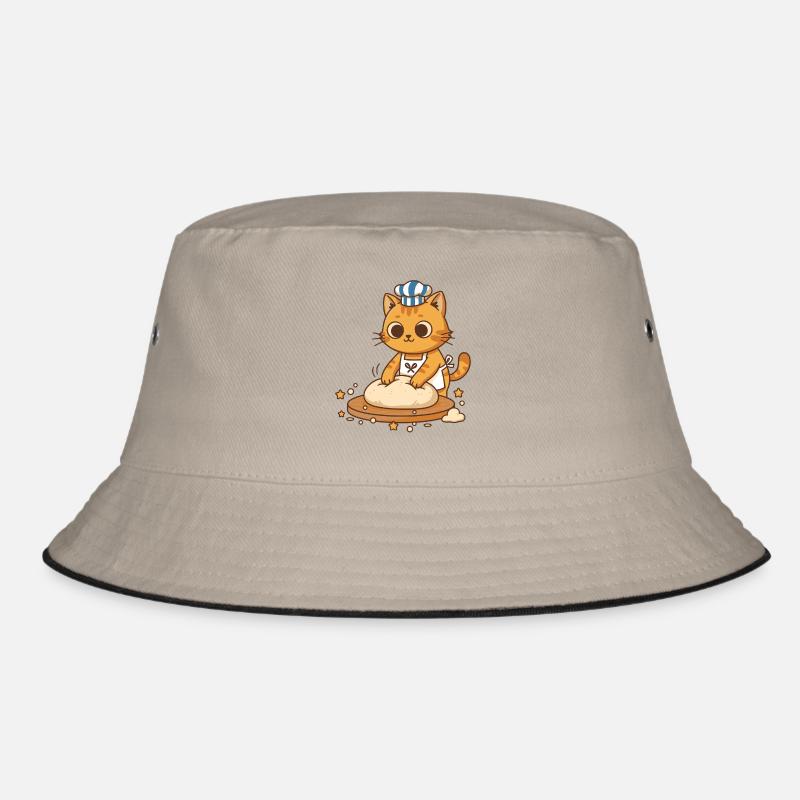 Sourdough Bread Baking Baker Sourdough Starter Jar Bucket Hat