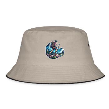 Climber - Bucket Hat - khaki/black - Front