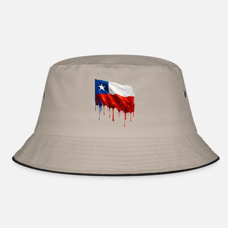 Le drapeau chilien dégoulinant solidement Bob
