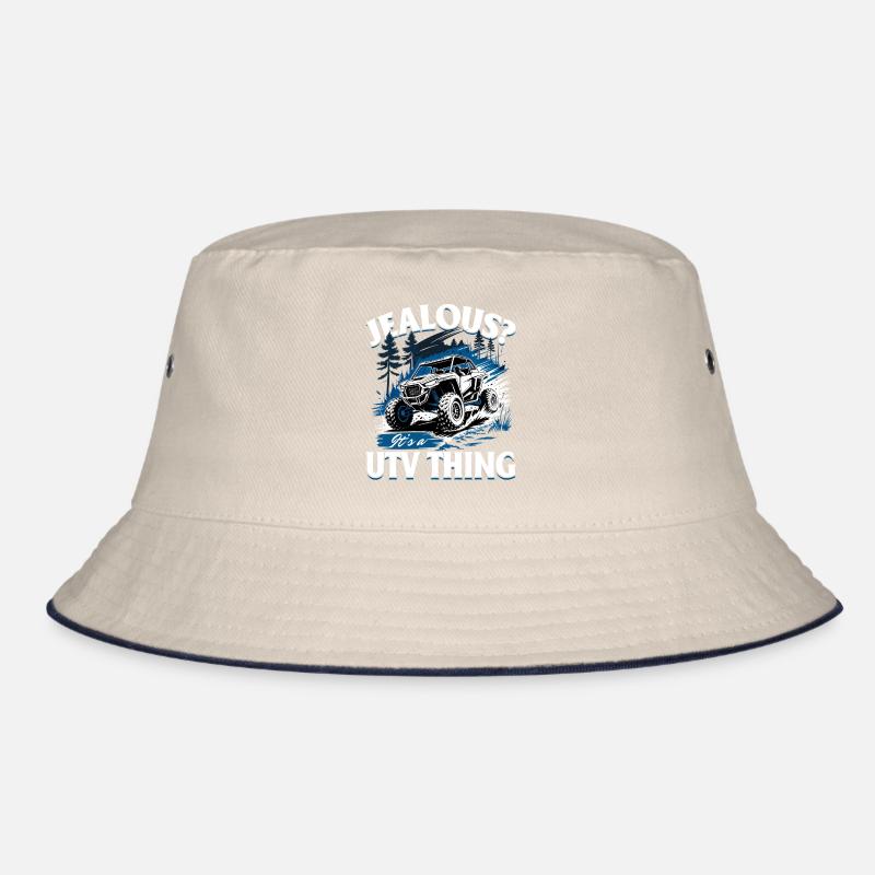UTV Off Road 4 Wheeler Side by side Bucket Hat