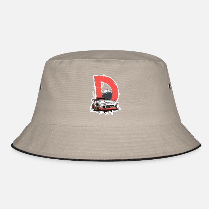 D Drift Mount Fuji Autografik Bucket Hat
