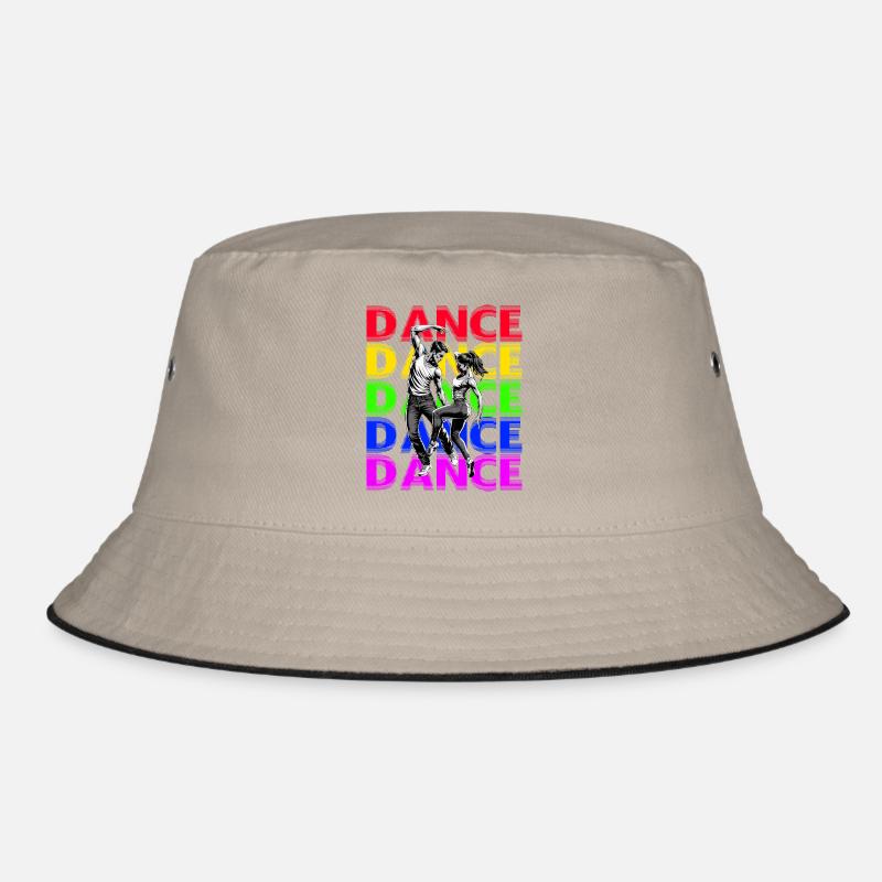 Dance Passion Dancing Colorful Expression Bucket Hat