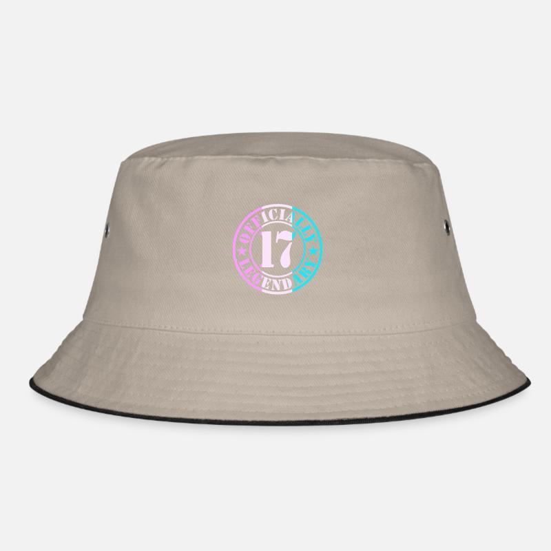 17. Geburtstag Junge Mädchen Legende Level 17 Bucket Hat