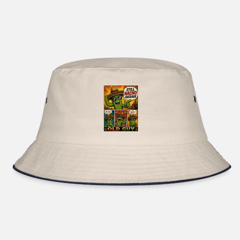 Old Guy Nacho Cactus Bucket Hat