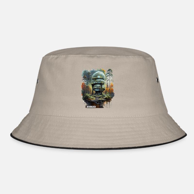 Space in Woods Dome Bucket Hat