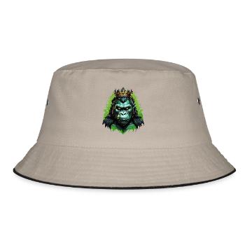 Gorilla - Bucket Hat - khaki/black - Front