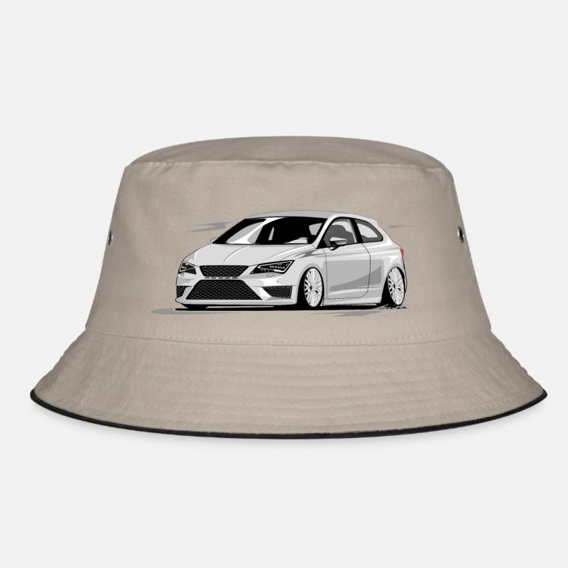 Leon 5f fr, Low, Deep, Stanced, Cupra Bucket Hat