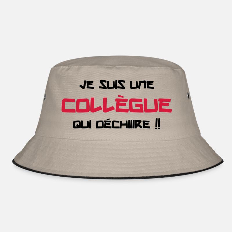 Je suis une Collègue qui déchiiire !! - Bob - kaki/noir