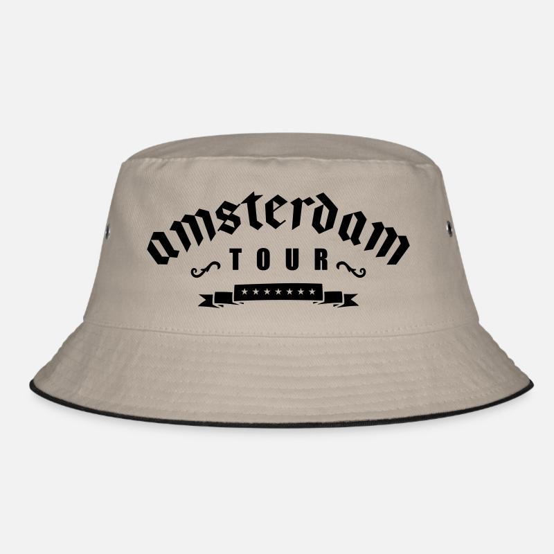 amsterdam tour Bucket Hat