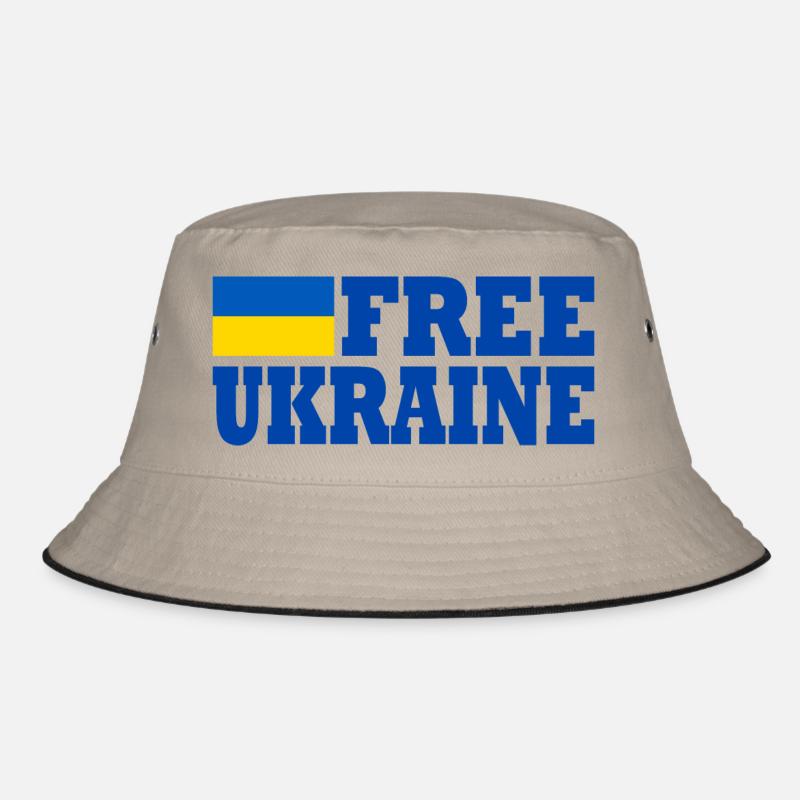 Free ukraine Bucket Hat