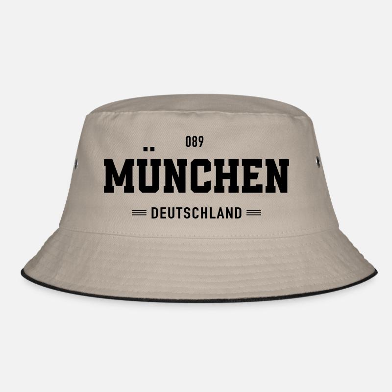 089 Muenchen Deutschland Bucket Hat