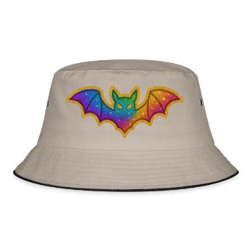 Chauve-souris galactique Chauve-souris scintillante - Bob - kaki/noir - Devant