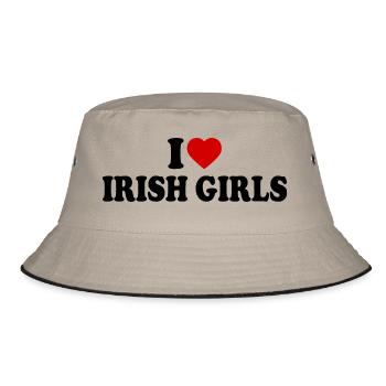 I love irish girls - Bob - kaki/noir - Devant