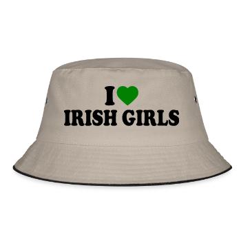 I love irish girls - Bob - kaki/noir - Devant