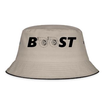 Turbo Boost - Bucket Hat - khaki/black - Front