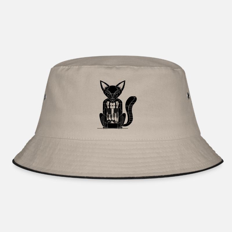 Renard - Bob - kaki/noir