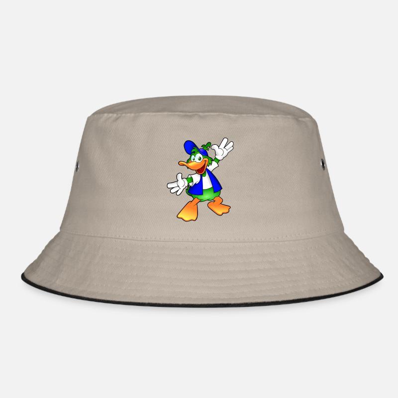 Duck comic Bucket Hat