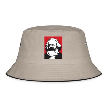 Karl Marx - Bob - kaki/noir - Devant