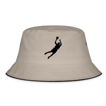 Men basketball - Bob - kaki/noir - Devant