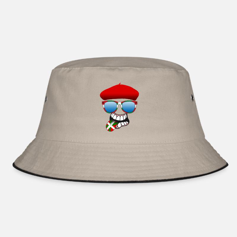 basque smiley 6 - Bob - kaki/noir