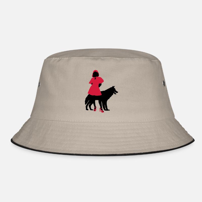 Red Riding Hood - Bob - kaki/noir