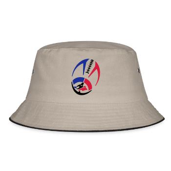 shirt ball - Bucket Hat - khaki/black - Front