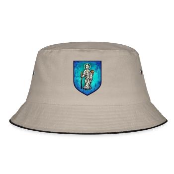 Olsztyn - Poland - rustic - Bucket Hat - khaki/black - Front