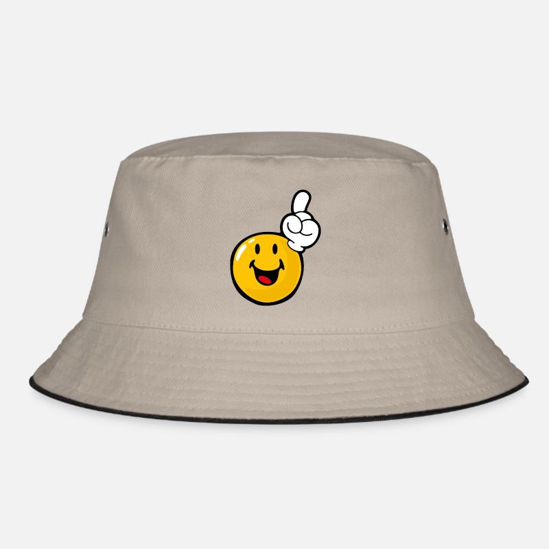 Smiley Eager Bucket Hat