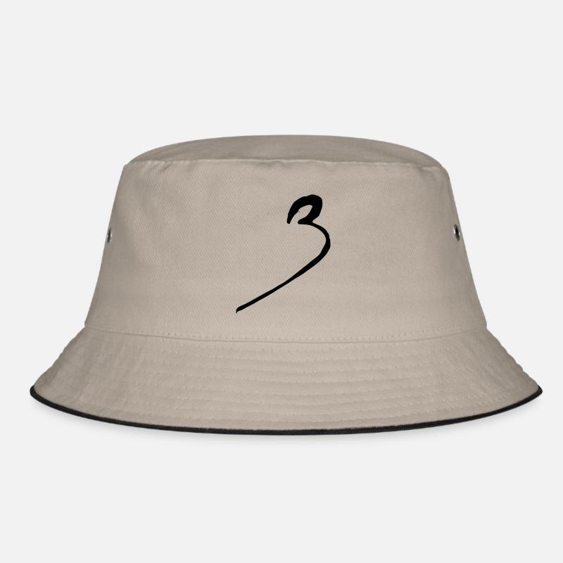 3 three three number Bucket Hat