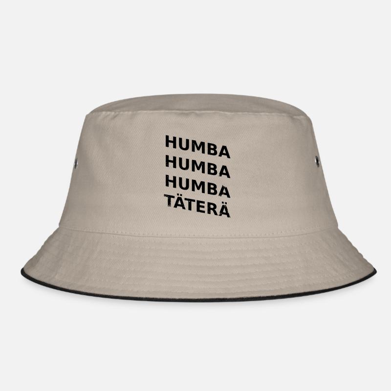 humba humba täterä vector - Bucket Hat - khaki/black