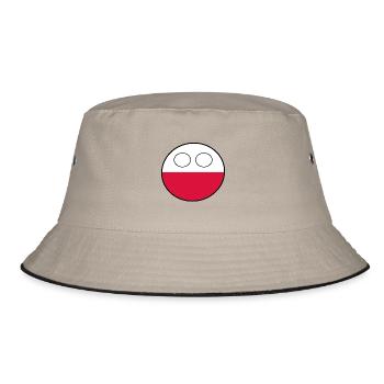 Countryball pays Patrie Pologne - Bob - kaki/noir - Devant