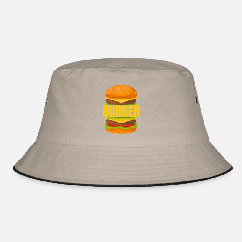 burger, manger un burger, fan de burger - Bob - kaki/noir